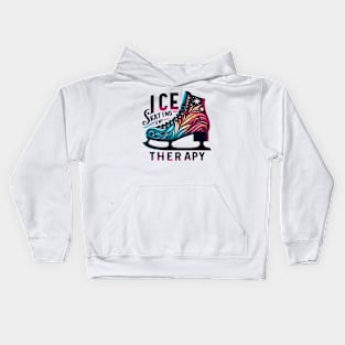 Ice Skating Kids Hoodie